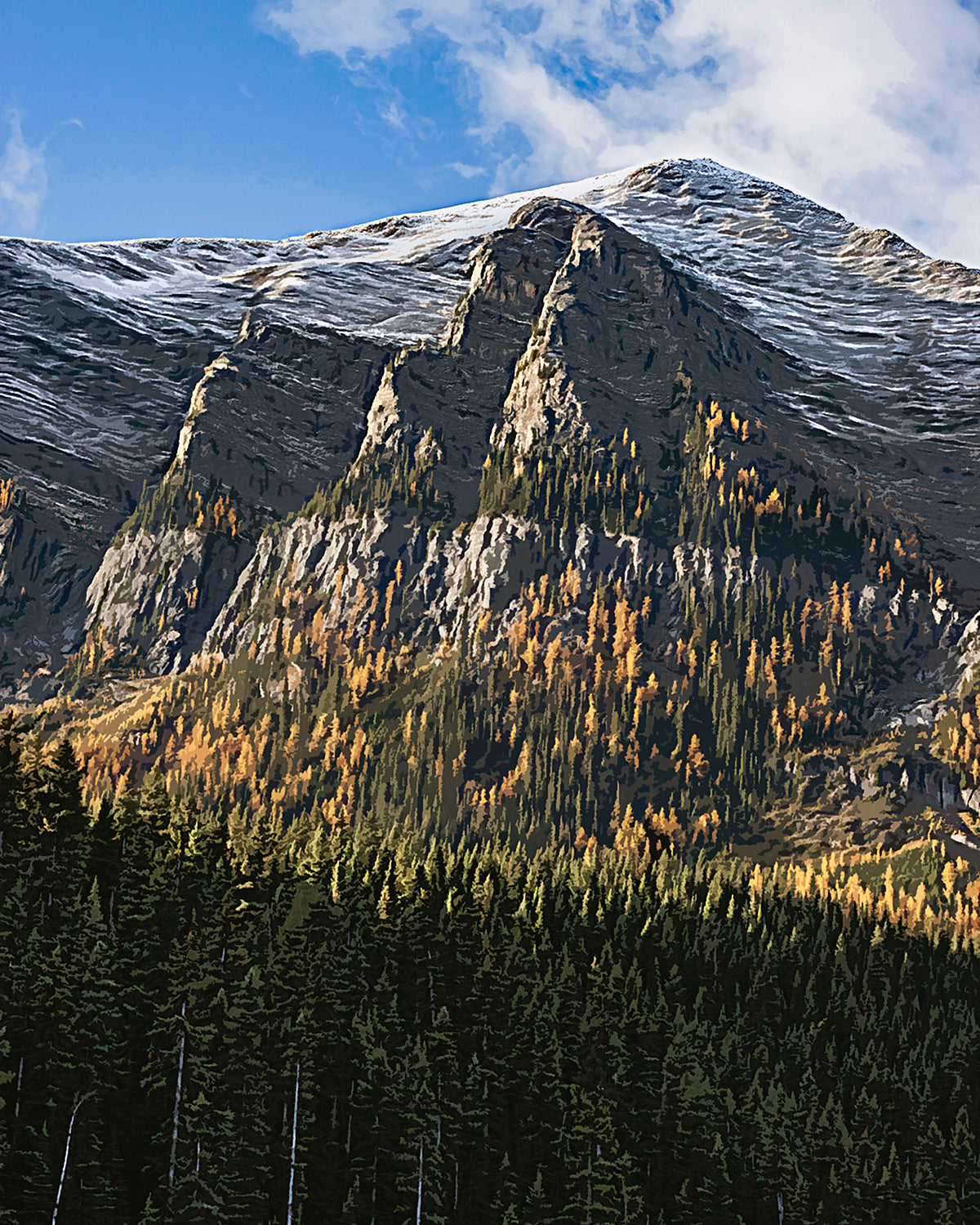 Fairview Mountain, Lake Louise, Alberta, Canada