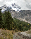 Rocky Mountain Train Tracks, Canada